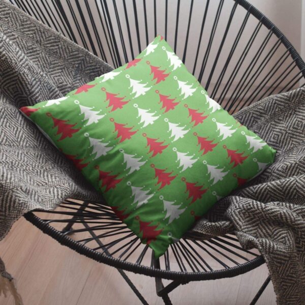 Christmas Gifts Cushion Covers House Decoration 20 x 20 inches - Xmas Tree Snowman