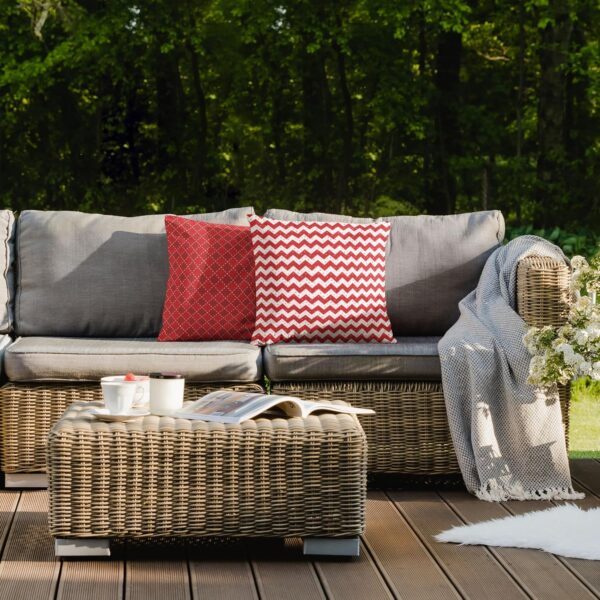 Christmas Gifts Cushion Covers House Decoration 20 x 20 inches Set of 2 - Cute Snowman