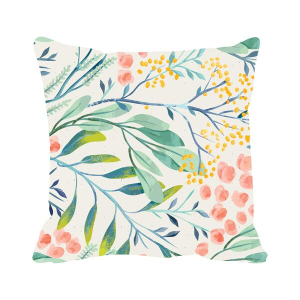 Nice Floral Flowers Home Decor Cushion Cover Set of 2 24x24 inches