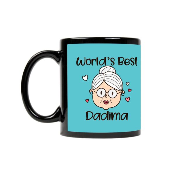 Worlds Best Dadi Ma Gift for Grandmother Cushion Cover