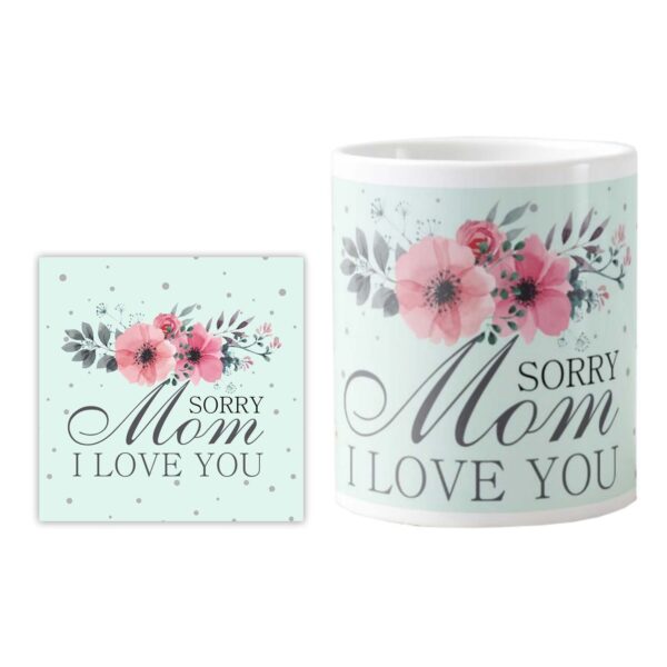 Sorry Mom I Love You Gift for Mom Cushion Cover Set of 3