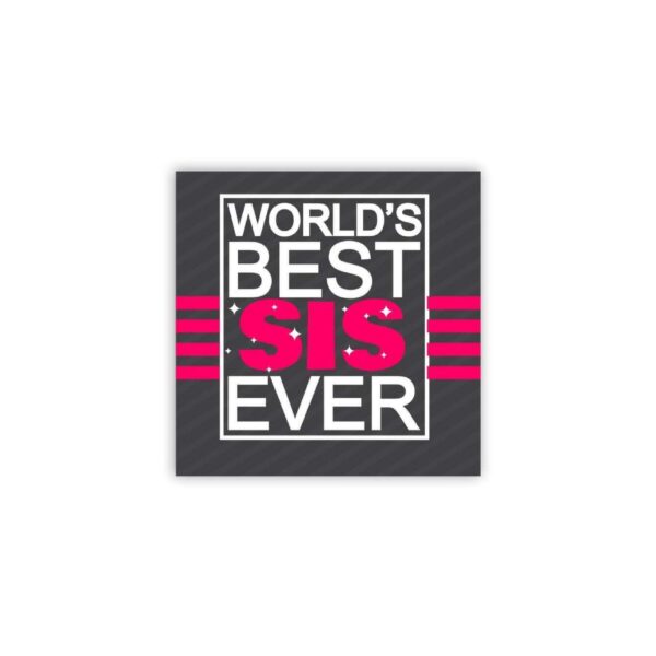 Sabse Pyaari Choti Behena Gift for Sister Cushion Cover