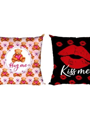 Valentine Couple Love Gift for Couple Cushion Cover Set of 2 16x16 inches